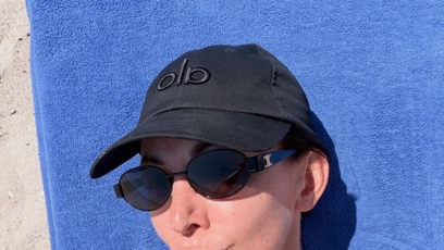 FOTO: Agáta Hanychová ukázala prsa.