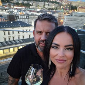 Radek Kašpárek po boku nové lásky Ivy Věžníkové.