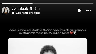 FOTO: Dominique Alagia je ze smrti fotbalisty zdrcená.