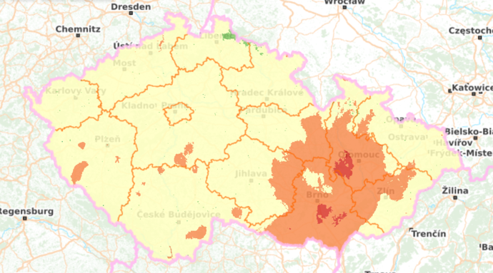 FOTO: Houbová mapa k 10. červenci 2026. – stránka 2