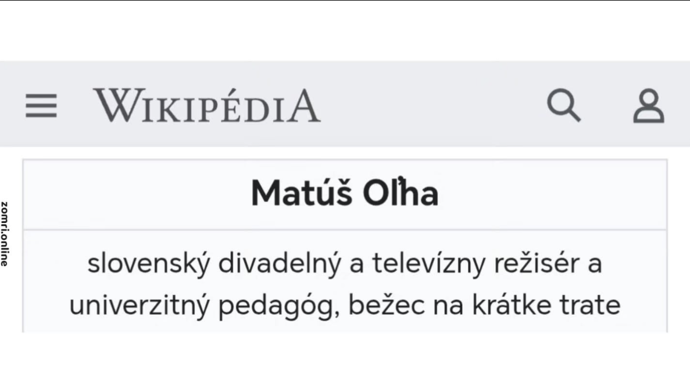 FOTO: Upravit by se měl i profil předsedy na Wikipedii. – stránka 6