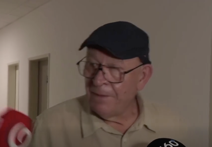 FOTO: Matúš Ol'ha se bál novinářů.