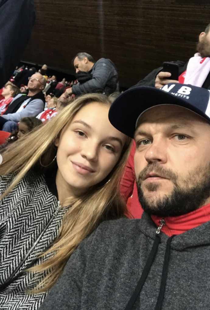 FOTO: Kateřina Ujfaluši s otcem Tomášem.