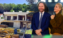 Hnízdečko lásky Nedvěda a Dary roste jako z vody. Na Divoké Šárce se buduje luxusní vila