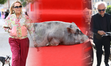 Rušná kolonáda.