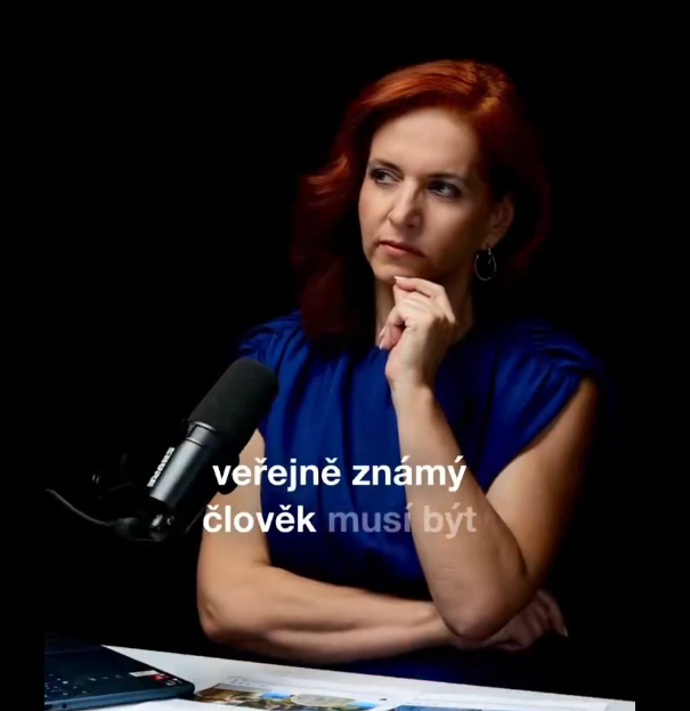 FOTO: Moderátorka Nora Fridrichová.