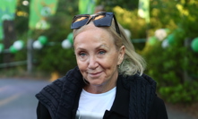 Bára Basiková dorazila s tričkem na kterém byl Jiří Bartoška.