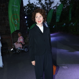 Martha Issová na Innogy party.