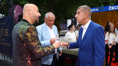 FOTO: Andrej Babiš na BigBoard party.