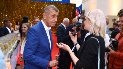 FOTO: Andrej Babiš během rozhovoru pro eXtra.cz.