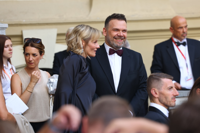 FOTO: Bývalý ministr kultury Martin Baxa byl samý úsměv.