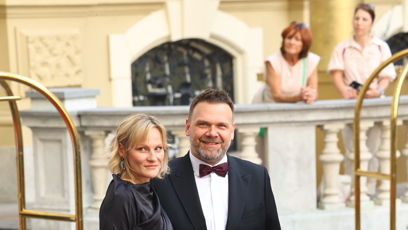 FOTO: Bývalý ministr kultury Martin Baxa s partnerkou.