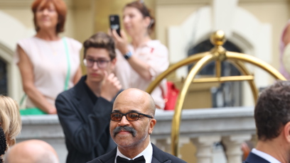 FOTO: Jeffrey Wright odjíždí k Thermalu.