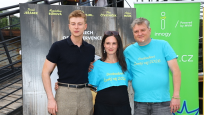 FOTO: Tomáš Jeřábek s kolegy.