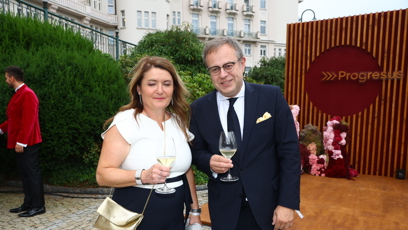 FOTO: Václav Moravec na Progresus party.