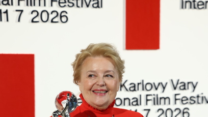 FOTO: Herečka Magda Vašáryová zapózovala s cenou.