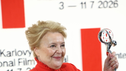 FOTO: Herečka Magda Vašáryová zapózovala s cenou.