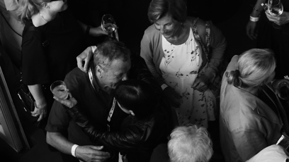FOTO: Andrea Bartošková se zdravila s Krobotem.