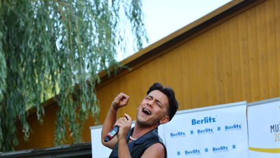 FOTO: Jan Bendig to rozjel na pódiu.