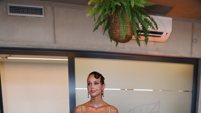 FOTO: Gašpárová zvolila výrazné šaty.