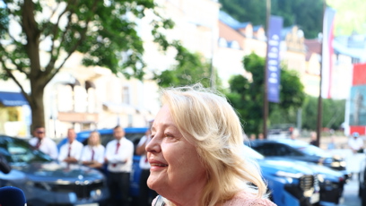FOTO: Herečka Magda Vašáryová dorazila před Pupp.