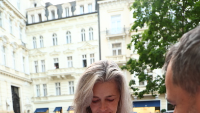 FOTO: Pavlína Pořízková s fanoušky.