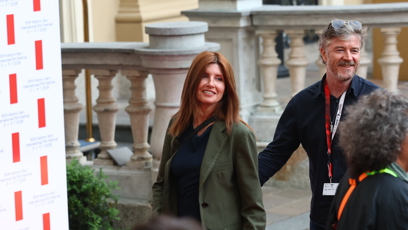 FOTO: Barry Ward a Sharon Horgan přijeli do Varů.