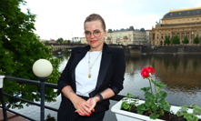 Zpěvačka Marta Jandová.