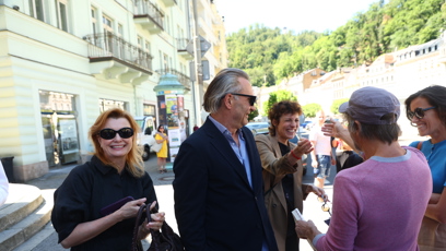 FOTO: Jitka Schneiderová byla samý úsměv.