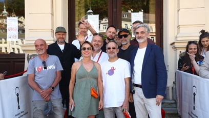 FOTO: Herci zašli do Městského divadla na promítání filmu Šeptej.
