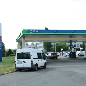 Ceny pohonných hmot v Praze.