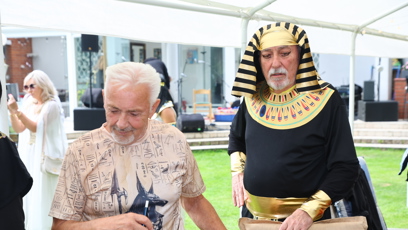FOTO: Jan Rosák na oslavě Petra Jandy