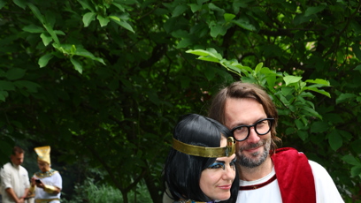 FOTO: Marta Jandová pózovala s manželem.
