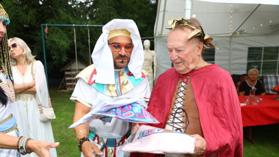 FOTO: Petr Janda v kostýmu Caesara.