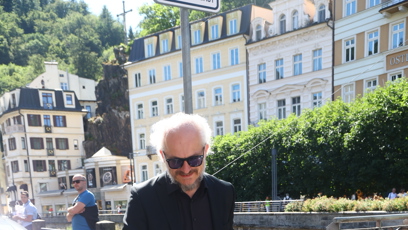 FOTO: Karel Och přijel na kole.