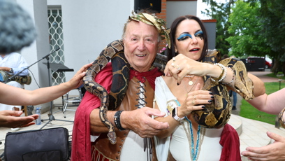 FOTO: Petr Janda s manželkou Alicí.