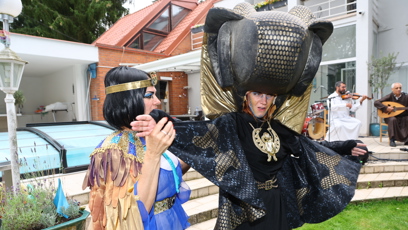 FOTO: Marta Jandová se vžila do role Kleopatry.