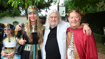 FOTO: Petr Janda si party moc užíval.