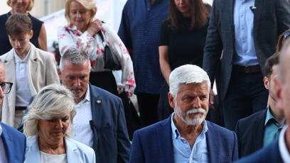 FOTO: Petr Pavel s manželkou Evou.
