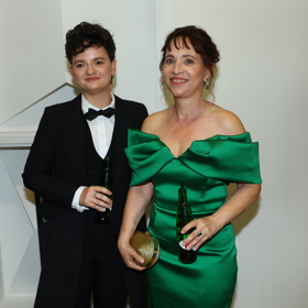 Alena Mihulová s dcerou Karolínou.