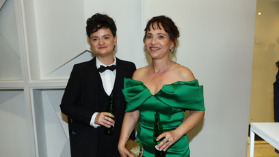 FOTO: Alena Mihulová s dcerou Karolínou.