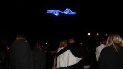 FOTO: Dronová show ve Varech.