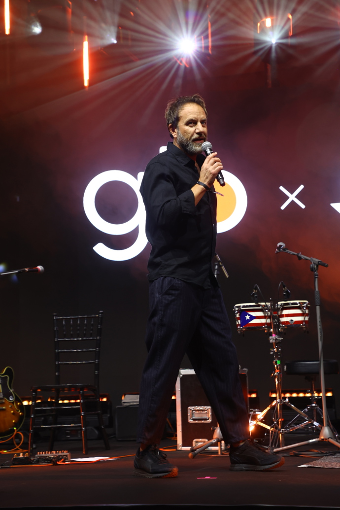 FOTO: Milan Cais představil dílo pro letošní ročník Signal Festivalu na Glo party.