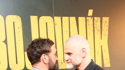 FOTO: Ján Jackuliak a Milan Ondrík předvedli staredown.