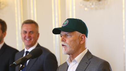 FOTO: Prezident nápadně připomínal Marka Vašuta.