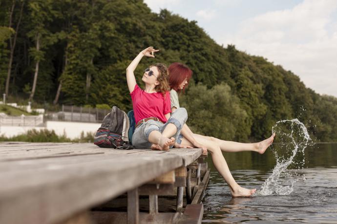 FOTO: dívky, léto, příroda, u vody – stránka 17