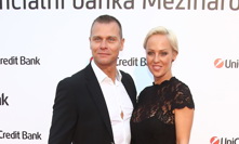 Vlasta Hájek a Zuzana Belohorcová na Karlovarském filmovém festivalu.