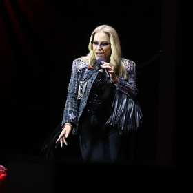Americká zpěvačka Anastacia byla největším lákadlem večera. 
