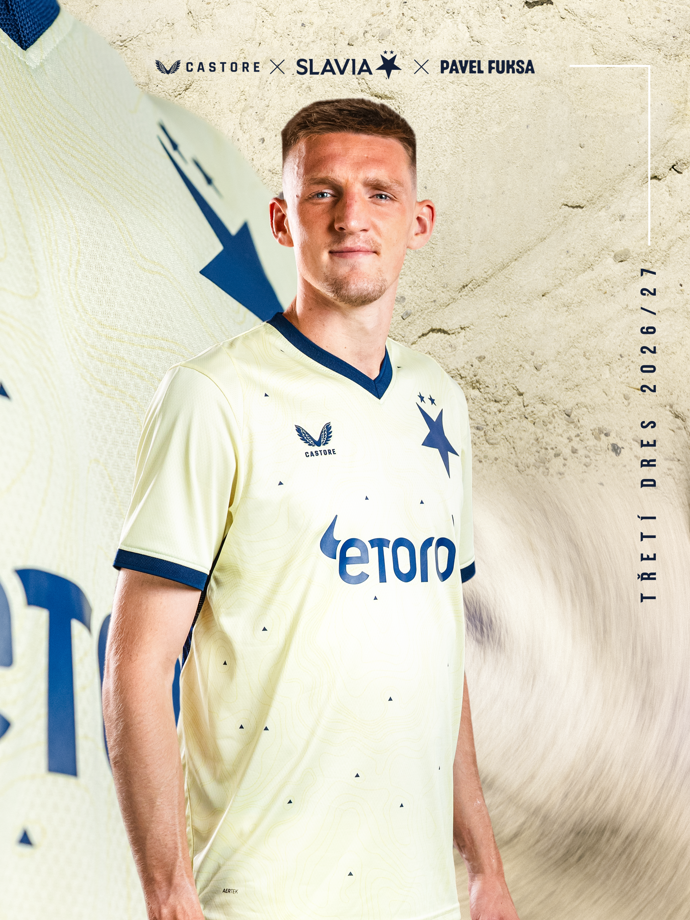 FOTO: Fotbalová Slavia představila třetí sadu dresu. – stránka 38