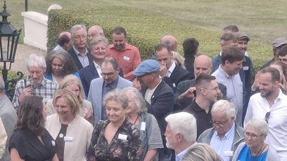 FOTO: Prezidentský pár v Lánech.